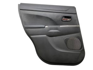 2018-2025 Mitsubishi Outlander Sport Black Door Interior Trim Panel - Rear, Left (Driver) (Used OEM)