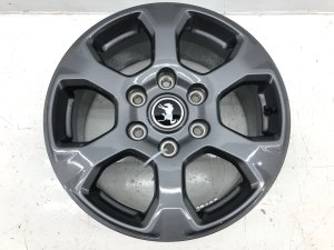 2021-2025 Ford Bronco Gray 17x7.5 6-Spoke Charcoal Painted Alloy Wheel (Used OEM)