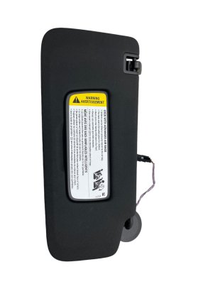 2023-2025 Cadillac LYRIQ Black Illuminated Sun Visor - Front, Right (Passenger) (Used OEM)