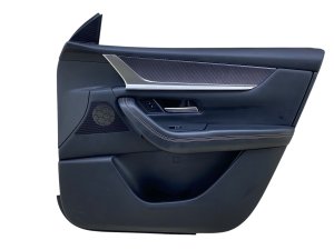 2025 Mazda CX-70 Black Door Interior Trim Panel - Front, Right (Passenger) (Used OEM)