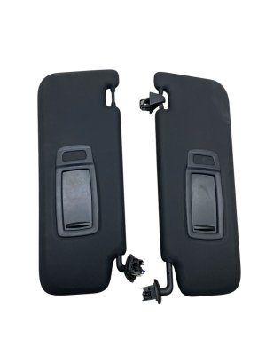 2018-2024 BMW X3 Black Sun Visor Set - Left (Driver) (Used OEM)