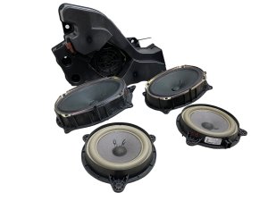 2011-2013 INFINITI QX56 Front and Rear Door Bose Speaker Set with Subwoofer (Used OEM)