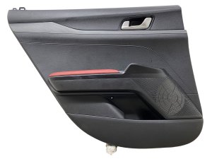 2021-2025 Kia K5 Door Interior Trim Panel with Window Switch and Handle - Rear, Left (Driver) (Used OEM)