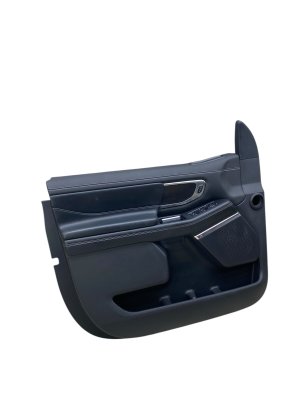 2022-2025 Ford Expedition Black Onyx Door Interior Trim Panel with Stealth Appearance Package - Front, Left (Driver) (Used OEM)
