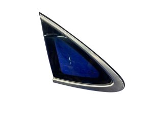 2024-2026 Hyundai Sonata Chrome Quarter Glass with Chrome Trim - Rear, Left (Driver) (Used OEM)