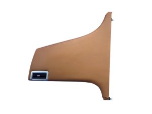 2006-2012 Bentley Flying Spur Brown B-Pillar Lower Trim Cover Panel with Vent (Used OEM)