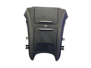 2008-2015 Audi R8 Black Interior Storage Compartment Box Assembly - Rear (Used OEM)