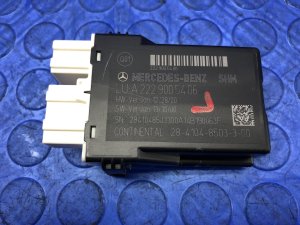 2014-2016 Mercedes-Benz S320 Seat and Armrest Heat Control Module - Rear (Used OEM)