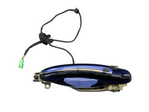 2006-2013 Bentley Flying Spur Blue Exterior Door Handle with Chrome Trim - Rear, Right (Passenger) (Used OEM)