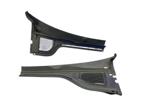 2020-2025 Volkswagen Golf Black Windshield Cowl Trim Cover Panel Set - Front (Used OEM)