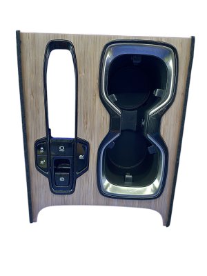 2023-2025 Lexus RX350h Brown Center Console Gear Shifter Shift Trim Cover Panel - Front (Used OEM)