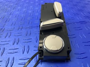 2016-2018 Lincoln MKX Tan Power Seat Adjustment Switch with Lumbar Control - Front, Right (Passenger) (Used OEM)