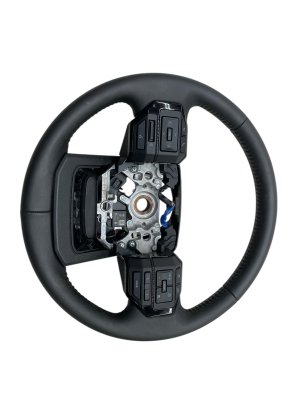 2024-2025 Toyota Land Cruiser Black Leather Heated Steering Wheel with Driver Alert and Lane Keep Assist (Used OEM)