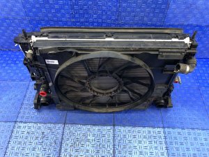 2018-2020 Volvo S90 Radiator A/C Condenser Intercooler and Cooling Fan Assembly (Used OEM)