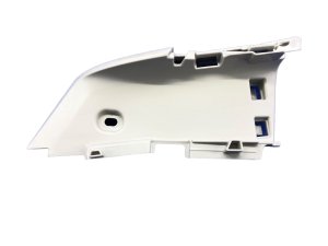 2022-2024 Lucid Air Gray Rear Seat Belt Guide Cover Trim (Used OEM)