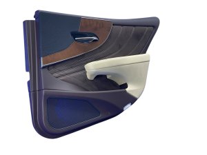 2018-2020 Lexus LS500 Brown Door Interior Trim Panel - Rear, Right (Passenger) (Used OEM)