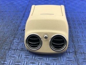 2017-2019 Mercedes-Benz E500 Beige Center Console Air Vent with Ambient Lighting (Used OEM)