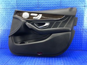 2015-2021 Mercedes-Benz C280 Black Door Interior Trim Panel - Front, Right (Passenger) (Used OEM)