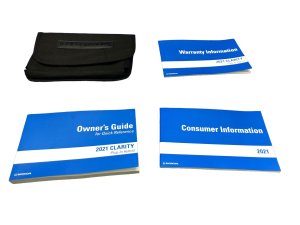 2021 Honda Clarity Owners Manual Booklet Set with Case (Used OEM)
