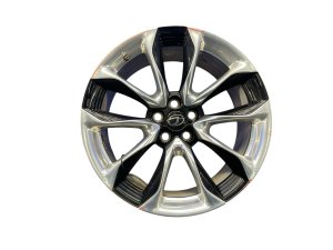 2018-2023 Lexus LC500 Silver 21x9.5 5-Split Spoke Silver and Black Alloy Wheel (Used OEM)