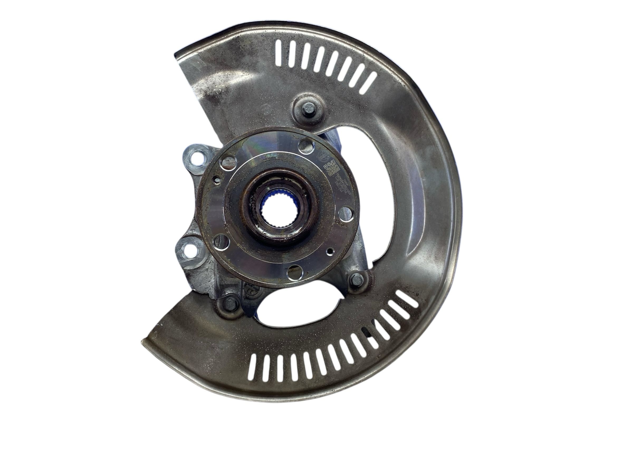 2023-2024 Fisker Ocean Spindle Knuckle and Hub Bearing Assembly - Rear, Right (Passenger) (Used OEM)