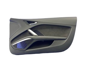 2016-2018 Audi TT Black Door Interior Trim Panel - Front, Right (Passenger) (Used OEM)