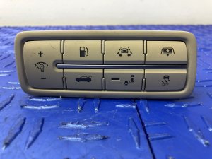 2015-2016 Hyundai Genesis Trunk Fuel Door and Instrument Light Switch Panel - Front (Used OEM)