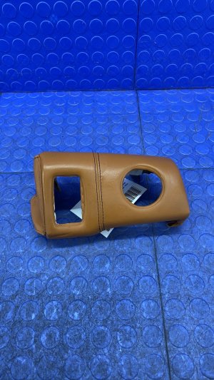2012-2014 Ferrari California Beige Front Dashboard Headlight Switch Trim Cover Panel (Used OEM)
