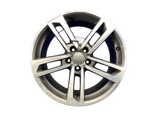 2016-2022 Audi TT Silver 18x8.5 5-Spoke Machined Silver Alloy Wheel (Used OEM)