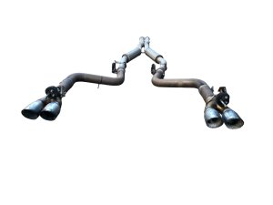 2015-2023 Dodge Charger Aftermarket Straight Pipe Exhaust Resonator Assembly (Used OEM)