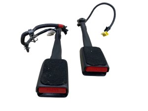 2021-2025 Kia Seltos Black Seat Belt Buckle Set for Power Seats - Front (Used OEM)