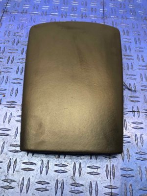 2010-2016 Porsche Panamera Black Center Console Lid Armrest (Used OEM)