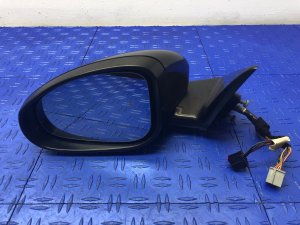 2014-2017 Jaguar F-Type Black Manual Folding Door/Side View Mirror - Left (Driver) (Used OEM)