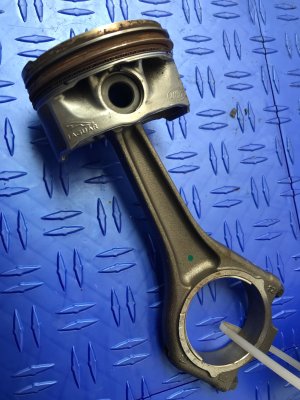 2017-2019 Jaguar XE Engine Piston with Connecting Rod (Used OEM)