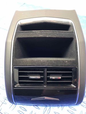 2016-2020 Cadillac CT6 Center Console Air Vent with Storage Compartment - Rear (Used OEM)