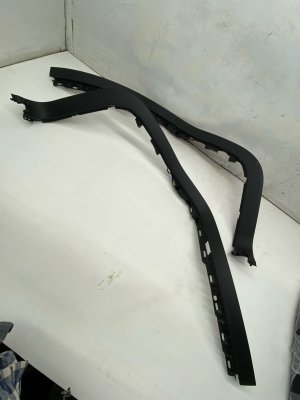  Tesla Model x C-Pillar Racetrack Trim Panel Cover Set (Used OEM)