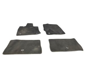 2020-2025 Lincoln Aviator Black Front and Rear Carpet Floor Mat Set (Used OEM)