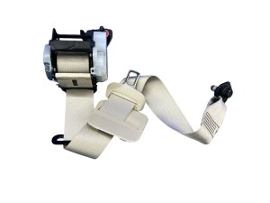 2021-2023 Genesis G80 Beige Seat Belt Assembly - Rear, Left (Driver) (Used OEM)