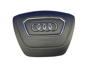 2019-2025 Audi A6 Black Steering Wheel Air Bag Assembly - Front (Used OEM)