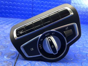 2015-2018 Mercedes-Benz C280 Headlight and Fog Light Control Switch (Used OEM)