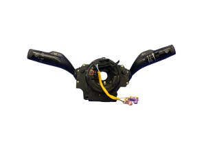 2025-2026 Kia K4 Black Headlight Turn Signal Wiper Combination Switch with Clock Spring - Front (Used OEM)