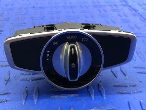 2014-2017 Mercedes-Benz S320 Black Headlamp Control Switch (Used OEM)