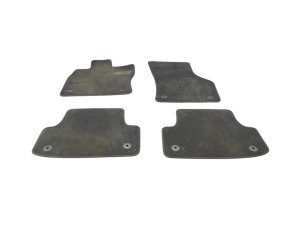 2015-2020 Audi A3 Black Front and Rear Carpet Floor Mat Set (Used OEM)