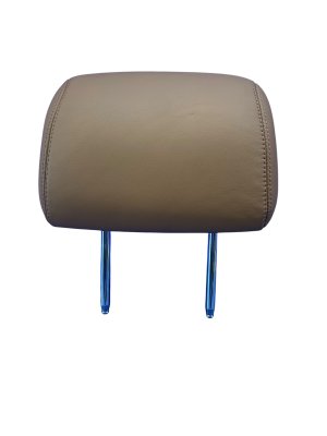 2006-2013 Bentley Flying Spur Brown Seat Headrest - Rear, Left (Driver) (Used OEM)