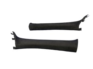 2016-2022 BMW 740i Black A-Pillar Trim Cover Panel Set (Used OEM)