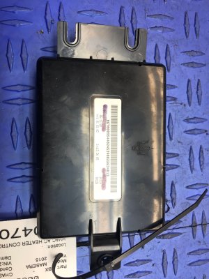 2014-2016 Maserati Ghibli HVAC Heater Control Module (Used OEM)