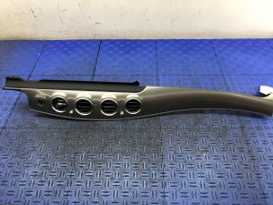 2017-2019 Mercedes-Benz E500 Center Dashboard Vent Vinyl Trim Cover Panel - Front (Used OEM)