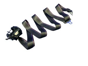 2023-2025 BMW M2 Black Seat Belt Retractor Assembly - Rear, Right (Passenger) (Used OEM)