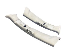 2014-2020 Mercedes-Benz S320 Gray B-Pillar Trim Cover Panel Set (Used OEM)