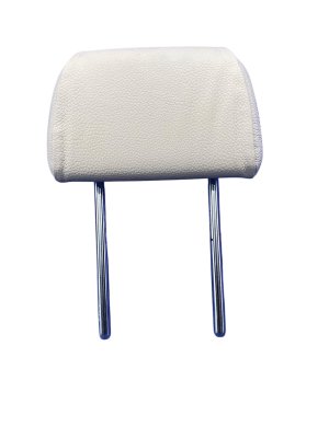 2018-2023 BMW M550i xDrive White Seat Leather Headrest - Rear, Right (Passenger) (Used OEM)